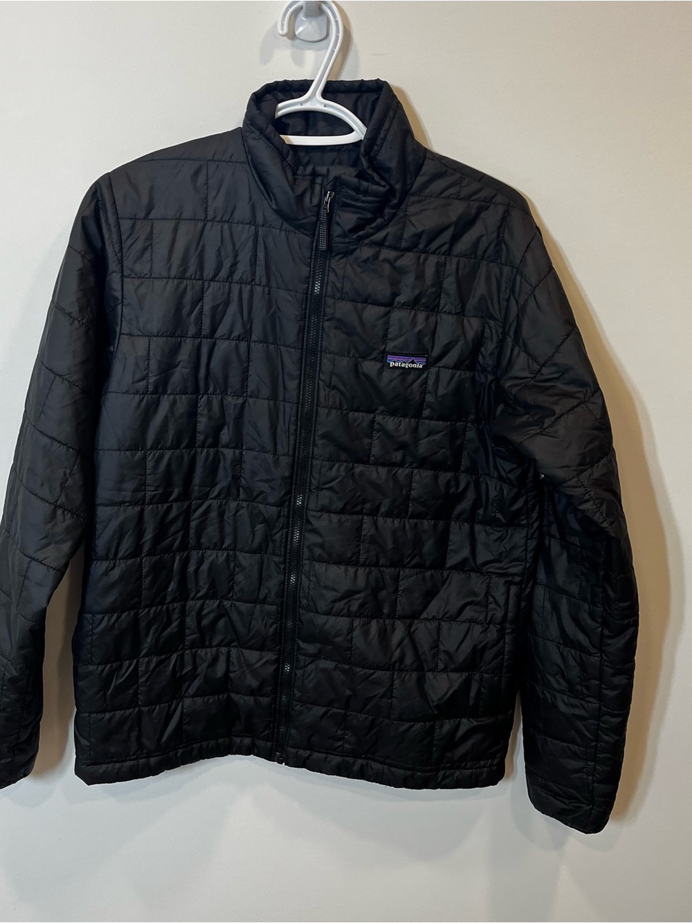 Patagonia Black Quilted Nano Puff Jacket KIDS Black (XXL) Excellent Condition